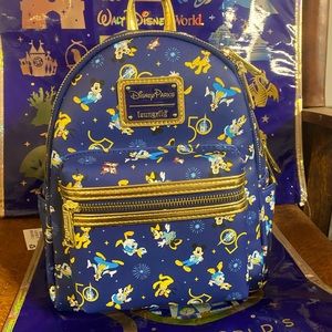 Disney 50th Anniversary Loungefly Mini backpack FREE SHIPPING ✨